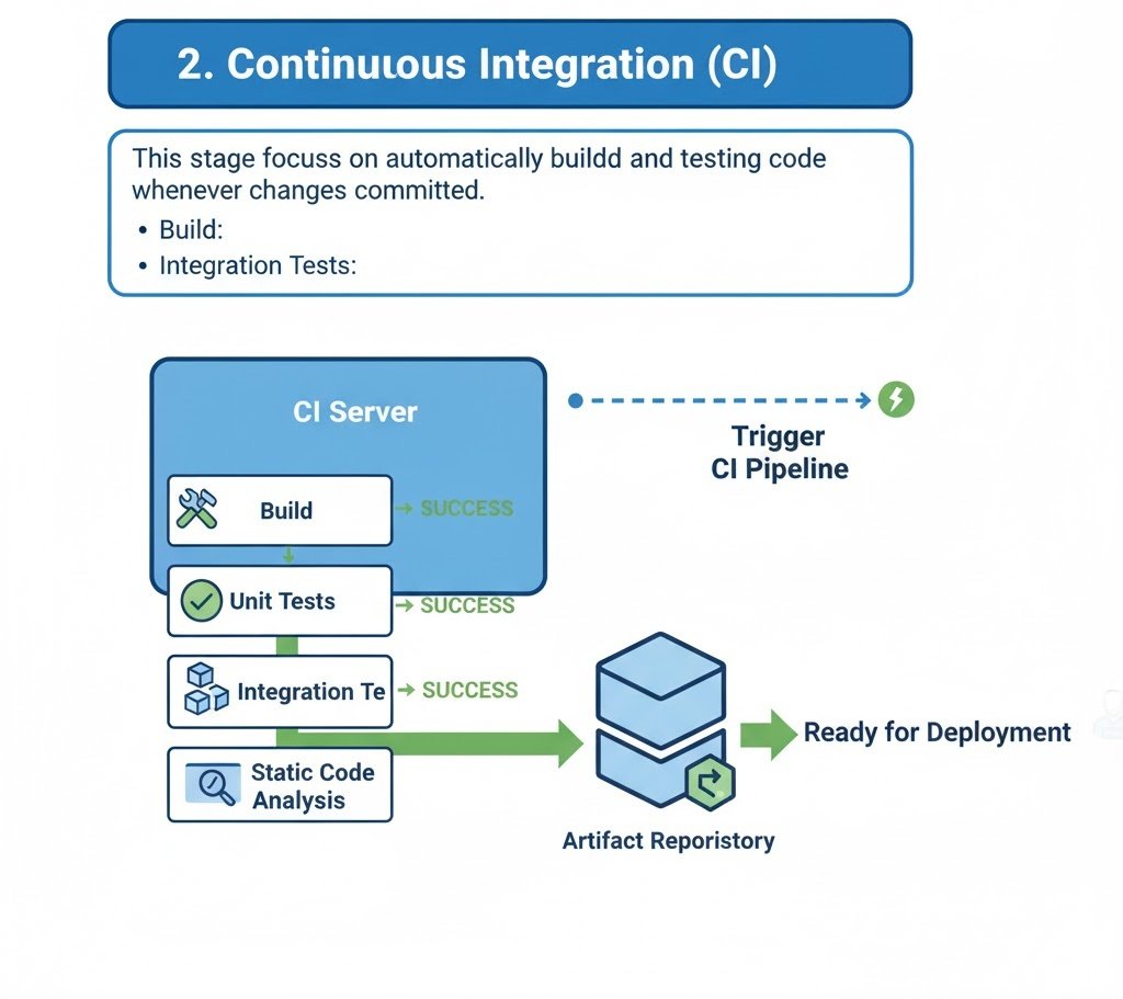 e_opore's tweet image. CI/CD Toolchains & Pipelines in DevOps.
In modern software development, speed, reliability, and quality are key. CI/CD (Continuous Integration, Continuous Delivery, and Continuous Deployment) toolchains form the foundation of DevOps, ensuring that software moves smoothly from…
