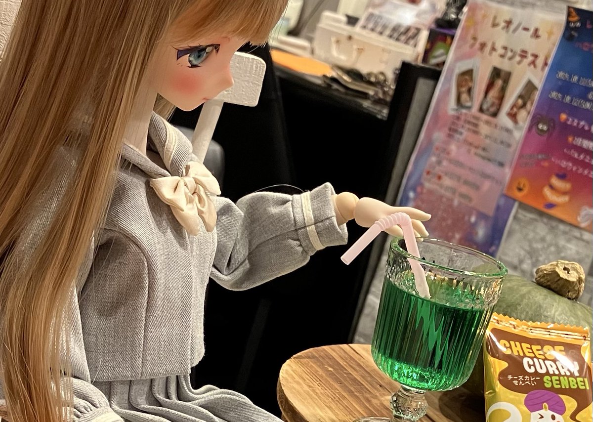 本日もレオノールさんお邪魔しました！
ハロウィン料理はどちらも美味でした🎃

#レオノール
#みつろまっこ