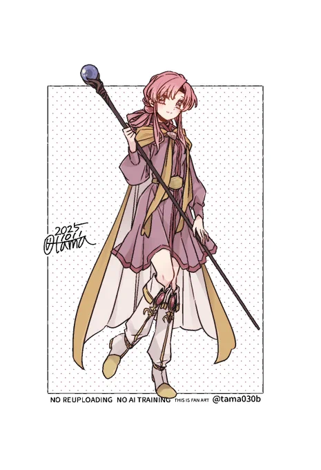 昨日のキュアン様とエスリンの単体絵