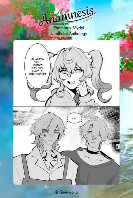 ☀️🍷Sample for Phaidei Anthology, "Backstreet" can they actually hide their realtionship? 👀
#phaidei 