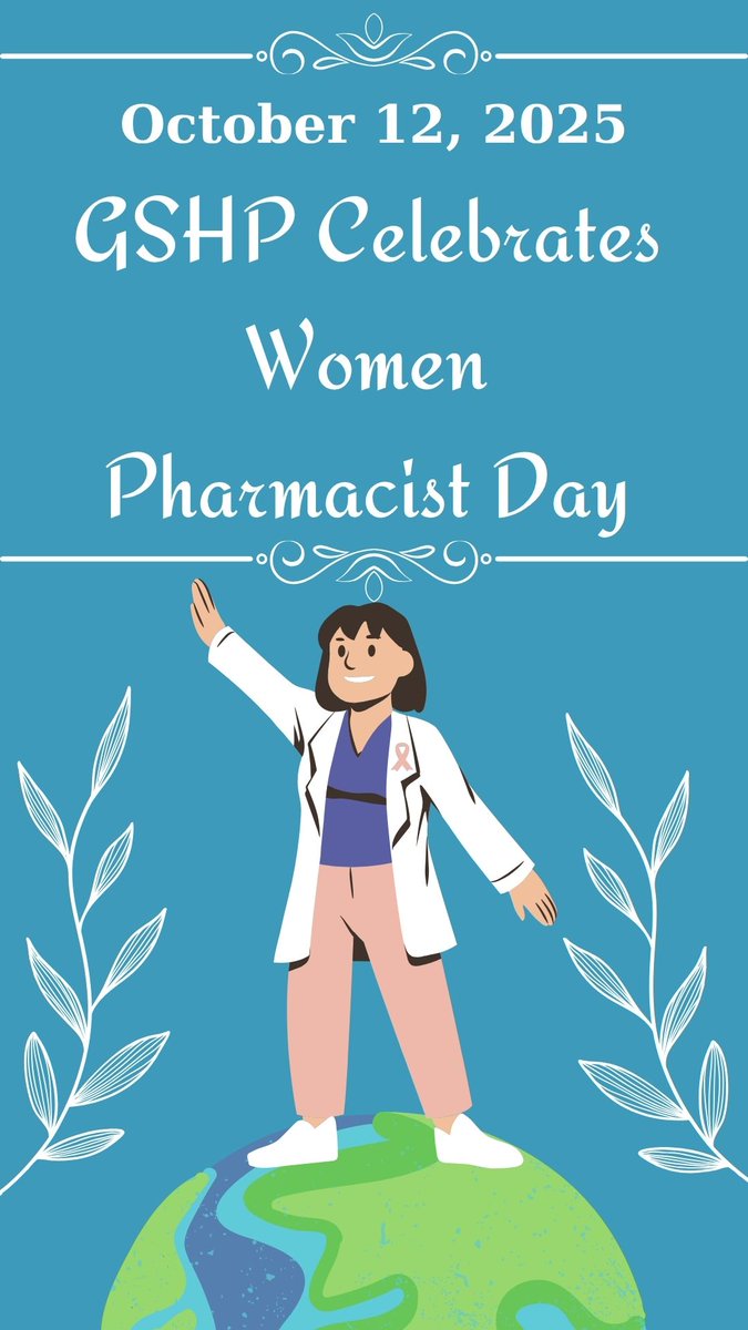 Every year on October 12, the pharmacy community celebrates National Women Pharmacist Day, a moment to honor the historic and ongoing contributions of women in the profession.  Thank you for all you do.