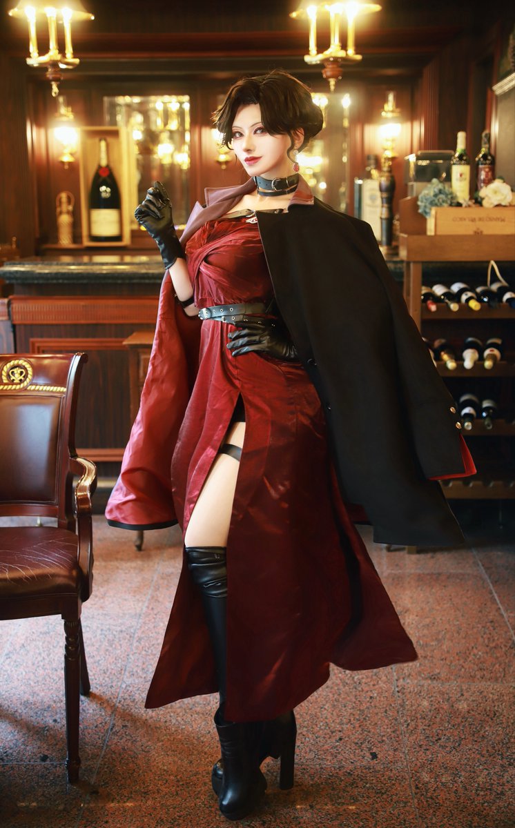※cosplay / 恋と深空 
※ﾀｯﾌﾟ推奨
【MC:麗しき暗幕】

　これで貴方の言う"悪いムシ"は
　　　近寄れないんじゃ無い？

p*(<a href="/choco2711siro/">15-ichigo-</a> )様