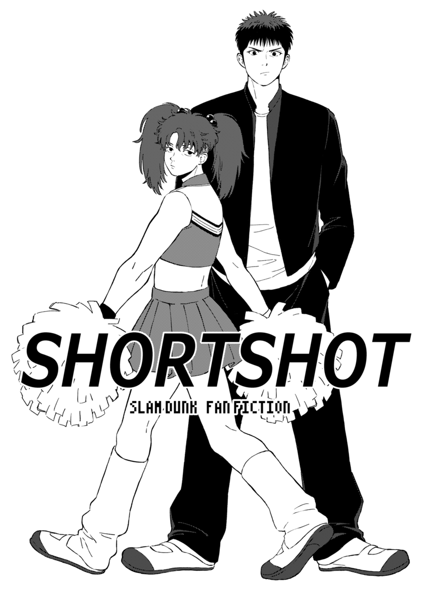 keima0202's tweet photo. ▷10/19 新刊 サンプル 
"SHORTSHOT" 
三リョと花＋流＋晴＋石＋水
B5/本文11P/￥200/全年齢

※女装注意
文化祭ネタ短編ギャグ2本です
三リョは付き合ってなけど三がリョにデレてます https://t.co/uK5TPFbH1h