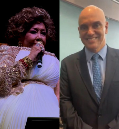 BrasilPost13's tweet image. O gado tá f*dido e mal pago, é pancada de todo lado 🐮
Alcione dedica show em Brasília a Alexandre que Moraes, que foi ovacionado pela plateia aos gritos de “SEM ANISTIA” 🤣
Deixe sua nota de 0 a 10 para Alcione e Moraes, esses dois heróis da democracia Brasileira ... 👏 👇