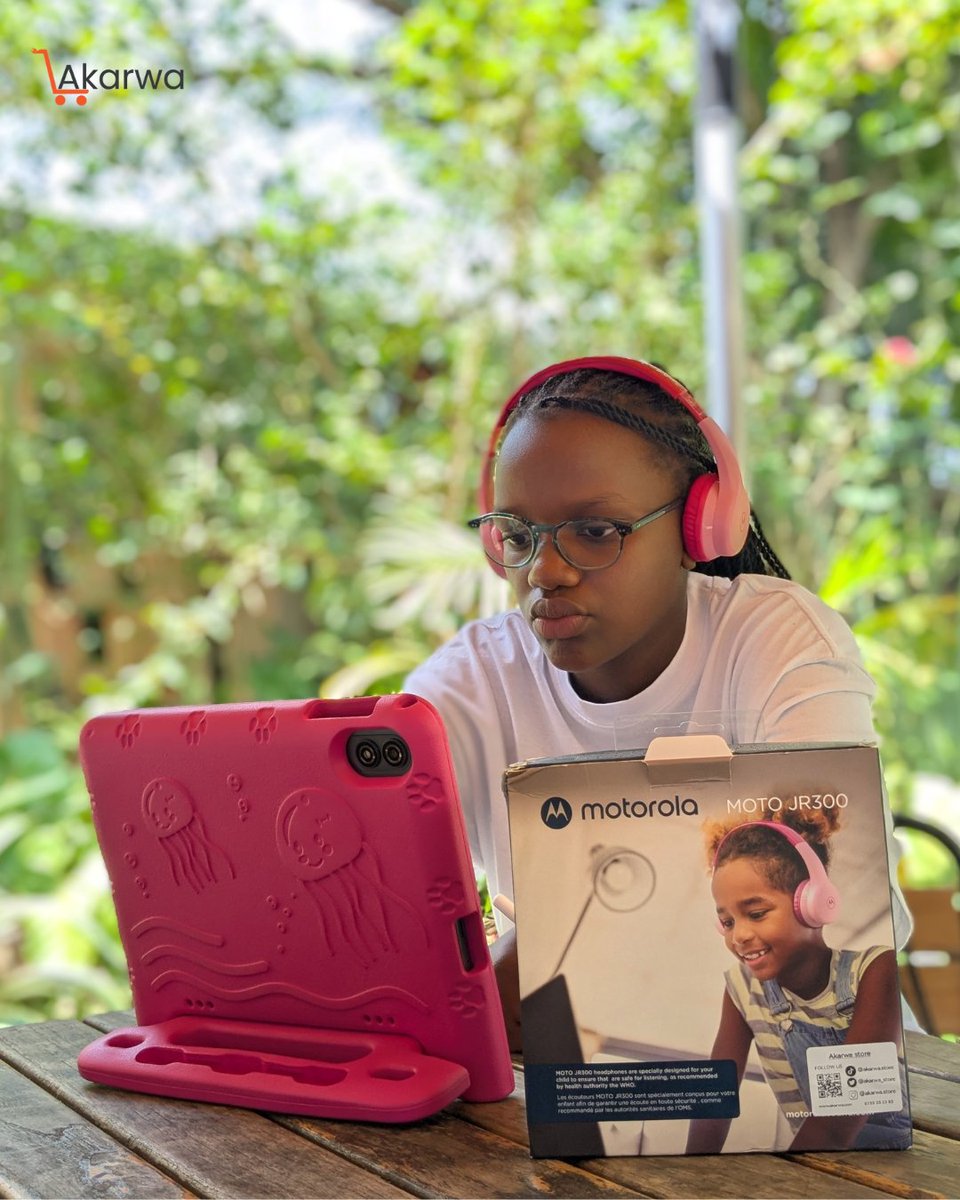 akarwa_store's tweet image. 📚✨ Keep your kids learning AND entertained! The Kid Tablet + Headphones set is perfect for study, games, and safe fun time.
👉 Pay upon delivery | 3 months warranty
Get it today from 👉 akarwa.com
 | 📞 0733232383
#SmartKids #LearningMadeFun #Akarwa