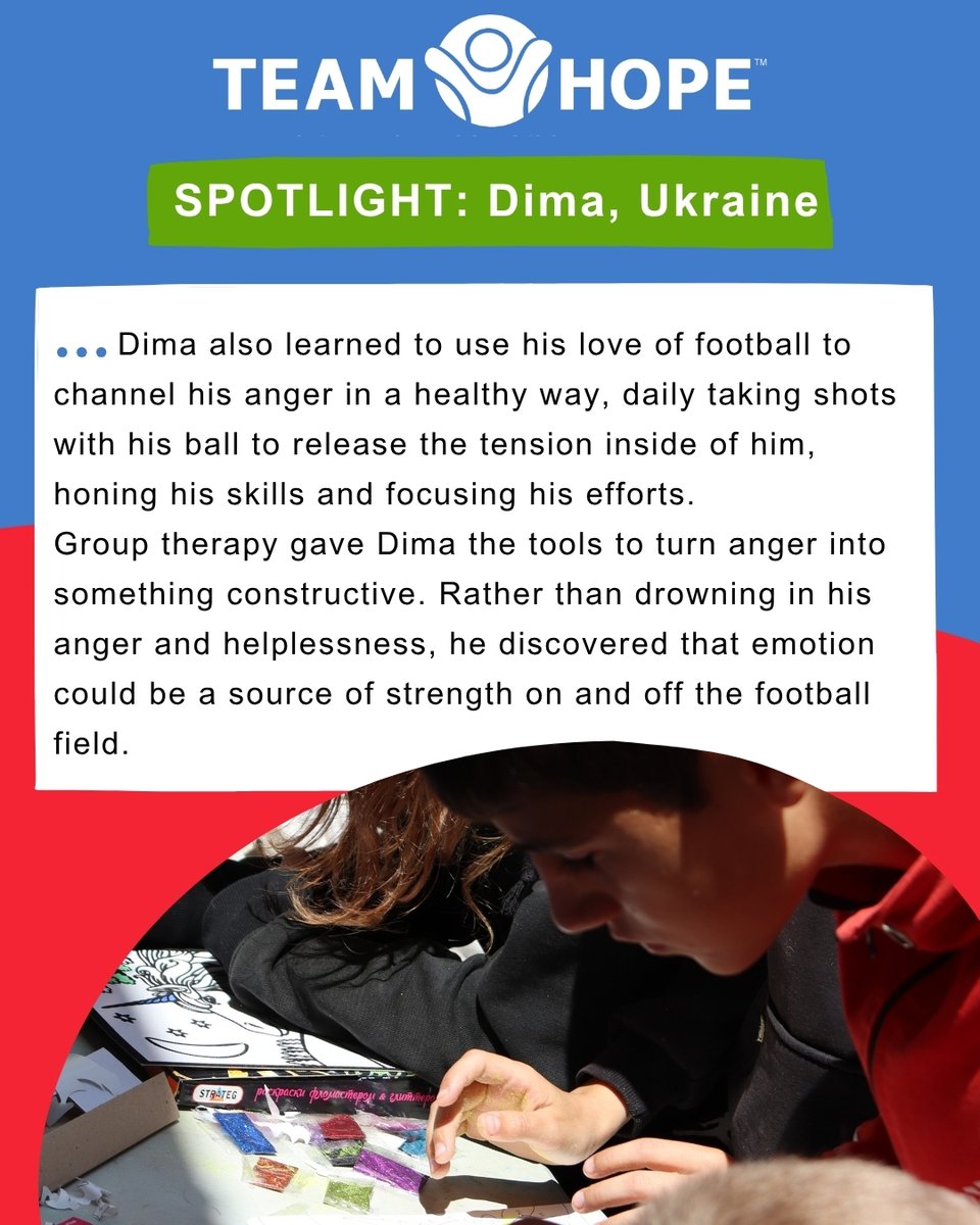 From Christmas Shoeboxes to changed lives: 
Dima is learning something powerful, how to turn pain into strength.
This is the impact your support makes possible. 💙 teamhope.ie #TeamHope  #ChristmasShoeboxAppeal