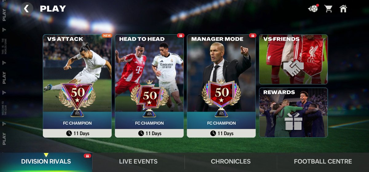 A bit late but division rivals grind ✅️