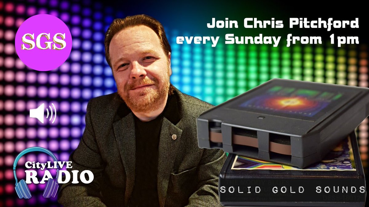 #SolidGoldSounds is LIVE NOW.. 📻
on #CityLIVERadio <a href="/cityliveradiouk/">cityliveradio</a>
🔊 cityliveradio.co.uk
🔊 Smart Speaker
🔊 App
🔊 Freeview Channel 277

#SolidGoldSunday #70sMusic #80sMusic #RockandPop
#GenXRules #OldSkoolDJ #TheHomeofGoodMusic