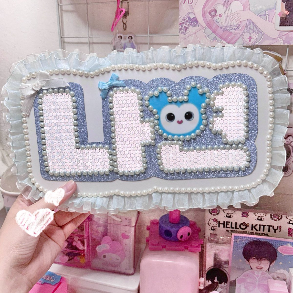 alys_corner's tweet image. navely nayeon lace banner 💙