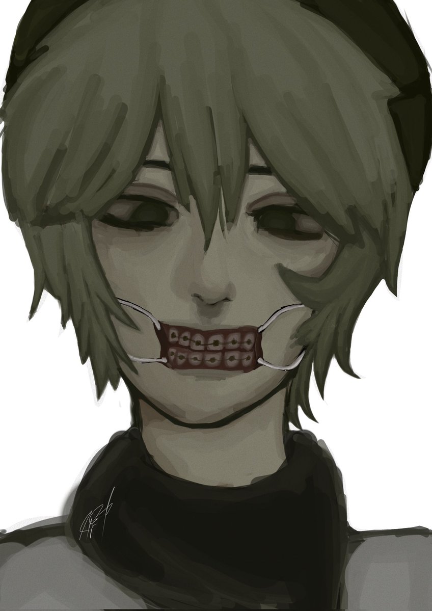 daphnie1027's tweet image. Show me your teeth!#digitalart #ibisPaintX #art