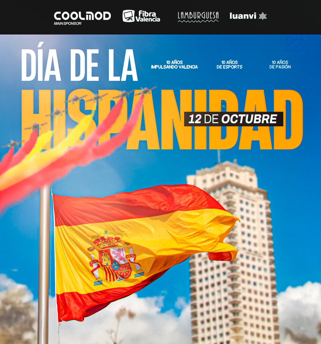 ¡Feliz Día de la Hispanidad, familia!💛❤️

#12deOctubre #DFN25