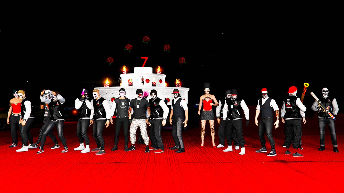 OhhCurly__'s tweet photo. 💀🖤🌹🎉🎂 Happy @StMtGang (@M_Joe_Hort ) 7th Anniversary 💀🖤🌹🎉🎂

@RockstarGames ⭐️
#GTAOnline #VGPUnite #VirtualPhotography #GTA5
#Curlistan #CurlysColection #PS5 #B1GMATIC
#SantaMuerteGang #GTAVSnapmatic #SnapmaticArt
#ARTEsnapmatic #VPRT #RockstarGames https://t.co/7LZwuOXfku