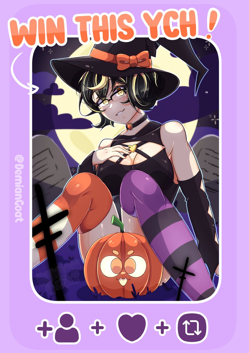 ₊˚🕯️♱‧₊˚. HALLOWEEN YCH ART RAFFLE! ₊˚🕯️♱‧₊˚.  
 
🕸 ⋆｡°✩ ⋆｡°✩🕸

How to enter:

.˚⊹. ࣪𓉸 ࣪⊹˚ Follow
.˚⊹. ࣪𓉸 ࣪⊹˚ Like + RT
.˚⊹. ࣪𓉸 ࣪⊹˚ Drop your ref sheet! (Optional)

🕸 ⋆｡°✩ ⋆｡°✩🕸

1 winner only! 🎃
Ends: Oct 19!! 

#artraffle #raffle #artgiveaway