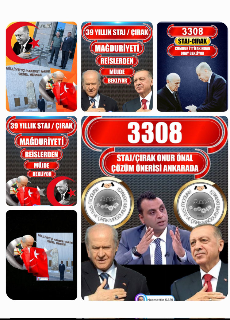 <a href="/Onuronal_/">Onur Önal</a> 💥🇹🇷💥🇹🇷💥
Devletimiz <a href="/Onuronal_/">Onur Önal</a> çözüm raporuyla 190 milyar ek gelir kazansın.Çalışan yetişen genç nesil sosyal haklarını alsın 
<a href="/RTErdogan/">Recep Tayyip Erdoğan</a> 
<a href="/dbdevletbahceli/">Devlet Bahçeli</a>
<a href="/_cevdetyilmaz/">Cevdet Yılmaz</a>
<a href="/isikhanvedat/">Prof. Dr. Vedat Işıkhan</a>
<a href="/memetsimsek/">Mehmet Simsek</a>
<a href="/Onuronal_/">Onur Önal</a>
Emeğin Karşılığı Olarak
#StajyerÇırağıMağdurBırakmayın