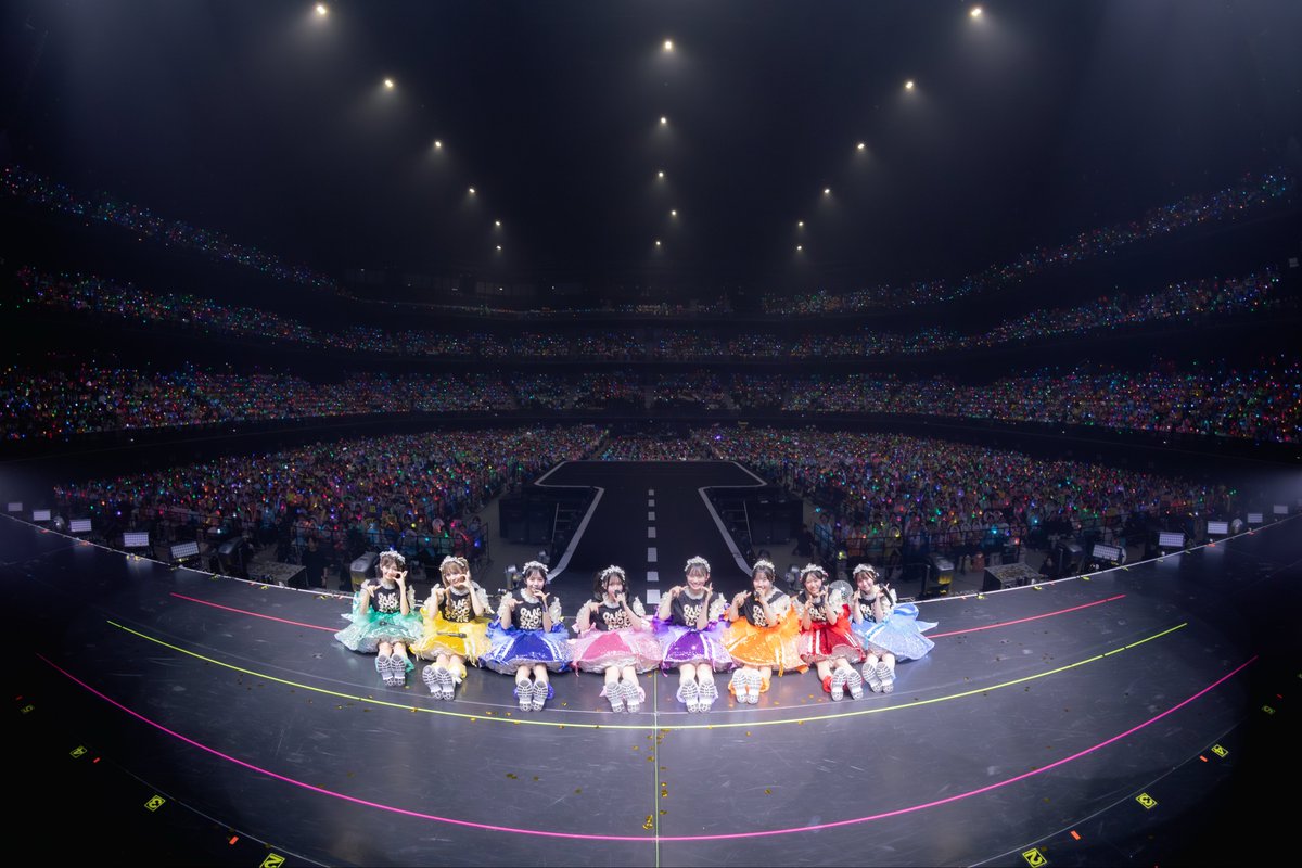 CUTIE_STREET_'s tweet image. 【最高のツアー神奈川DAY1️⃣集合写真🌎】

本日の完売公演🤍
ありがとうございました✨

CUTIE STREET神奈川❣️
川本笑瑠/真鍋凪咲 凱旋🧡💜

10/12(日)
「CUTIE STREET 1st ANNIVERSARY JAPAN TOUR 2025「CAN’T STOP CUTIE」
📍神奈川県 ぴあアリーナMM

💛古澤里紗 @risa_cs1108
❤️佐野愛花…