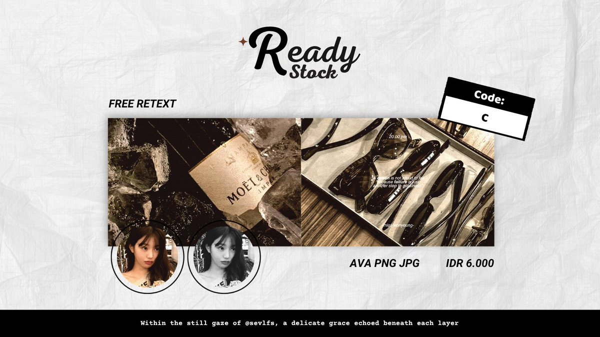 sevlfs's tweet image. selamat malamm! any interaction would be appreciated! makasiii🤍
aku kembali lagi membawa layout rs wonyoung / wony ready stock update terbaru yang siap dibawa pulang melalui dm/tele aku sekarang! price 6k/each dan payment by QRIS^^
#zonauang️ #zonajajan