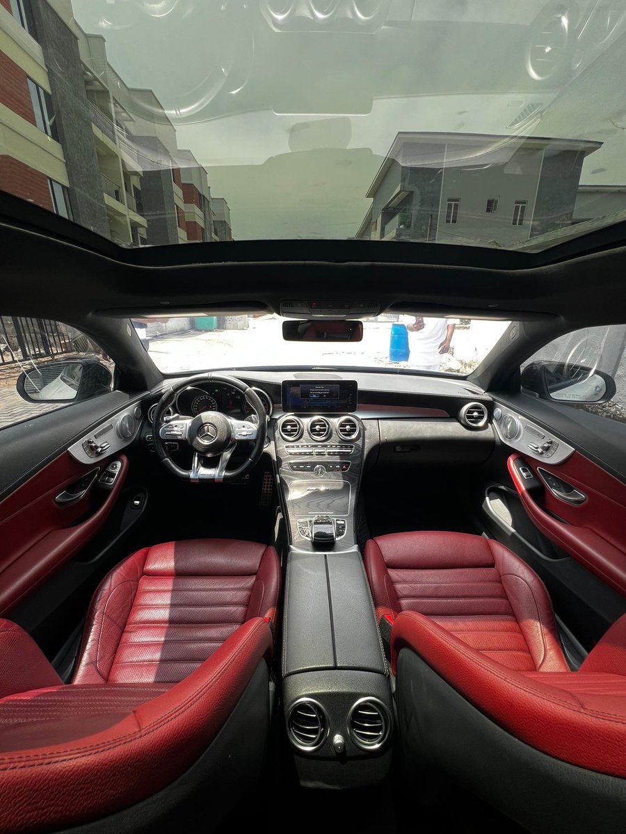 Kinglamarr___'s tweet image. 2020 Mercedes Benz C43 AMG now available 
-White on Red Interior 
🏷️: N60 million ($40.8k)
Contact for details 📥
Nationwide delivery🇳🇬