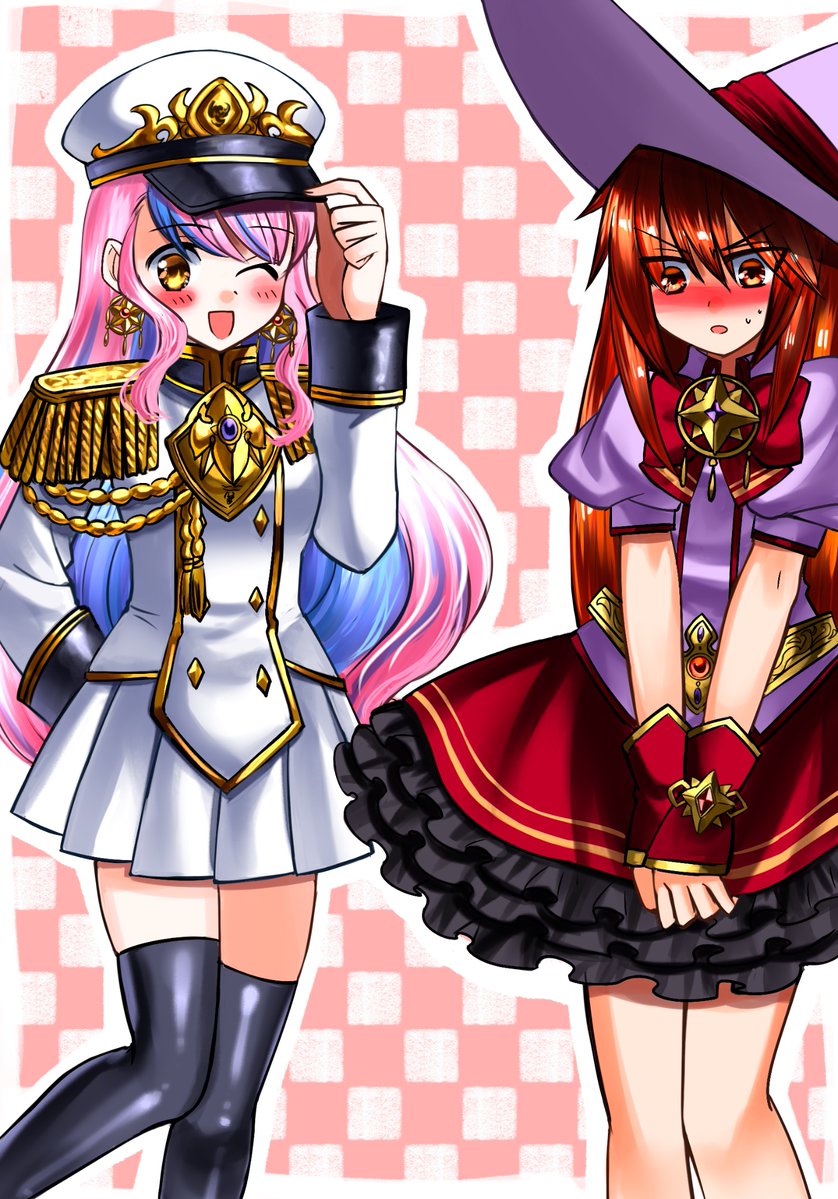 Galaxy__Angel_'s tweet image. Jasmine and Aeolia outfit swap by  @gx9THqXoF369Eys  Thank you very much!