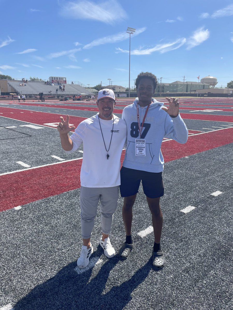 Thank you <a href="/CoachNealMcM/">JORDAN NEAL</a> <a href="/CoachRauMCM/">Mark Rau</a> for the game day visit. Great atmosphere, Great field, and Great win on Saturday!! 
<a href="/WHSTX_Athletics/">Whitehouse Athletics</a> <a href="/WHSTX_Football/">Whitehouse Football</a>