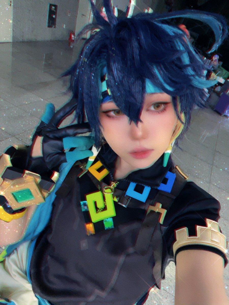 #호요랜드 
나타  미녀들과 함께해서 행복 키니치 👾🐉
간만에 코스하고 행사 가서 즐거웠섬다🤓