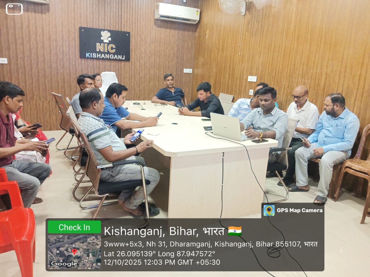 DM_Kishanganj's tweet image. C-VIGIL ऐप के उपयोग हेतु प्रशिक्षण आयोजित
#CeoBihar Chief Electoral Officer, Bihar Election Commission of India #Sports #voters #elections #kishanganjbihar #biharelection2025 #elections #SVEEP #jeevikabihar #comfedbihar #HealthDepartmentBihar Health Department #transport…