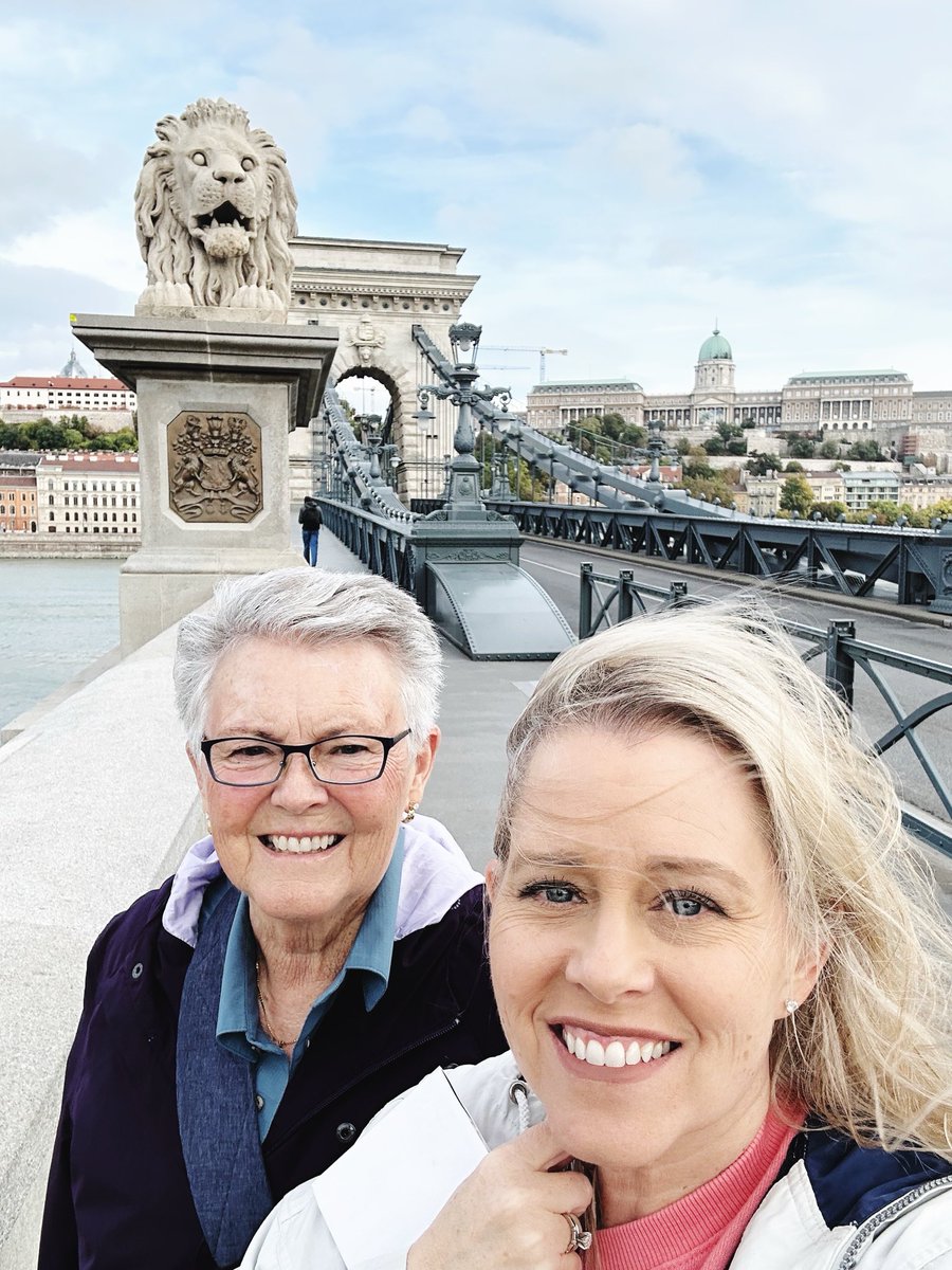 Budapest is incredible.  Love making memories with my mom!