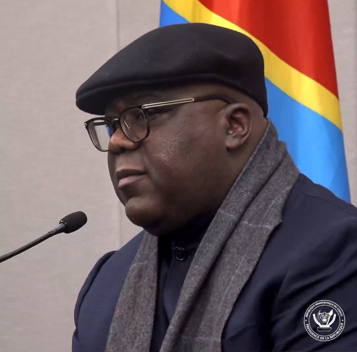 #RDC: « à moins qu’on me dégomme, on me tue, mais tant que je serai vivant, ça n’arrive pas. », Félix Tshisekedi au sujet du dialogue interne. 

« On ne fait pas le dialogue avec les émissaires des agresseurs. Quand ils arrivent à la table de discussion, ils parlent que