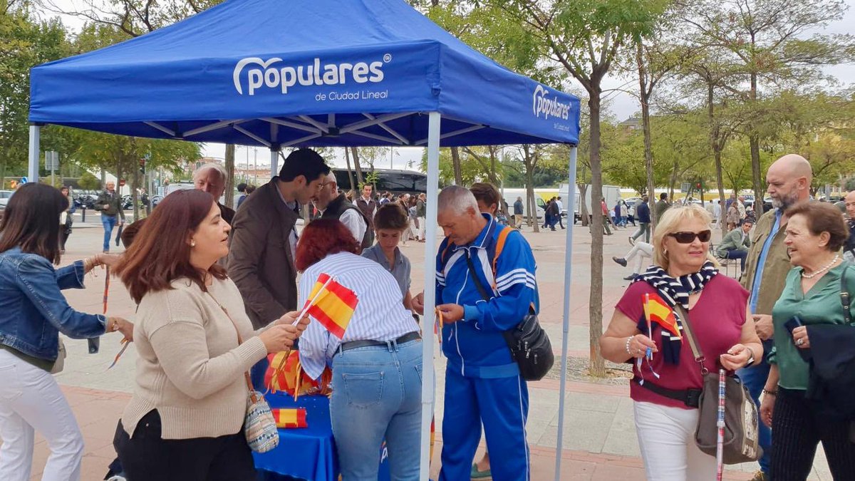 Hoy de nuevo el Partido Popular de Madrid sale a la Calle a celebrar el día de la hispanidad 🇪🇸.

#Hispanidad2025