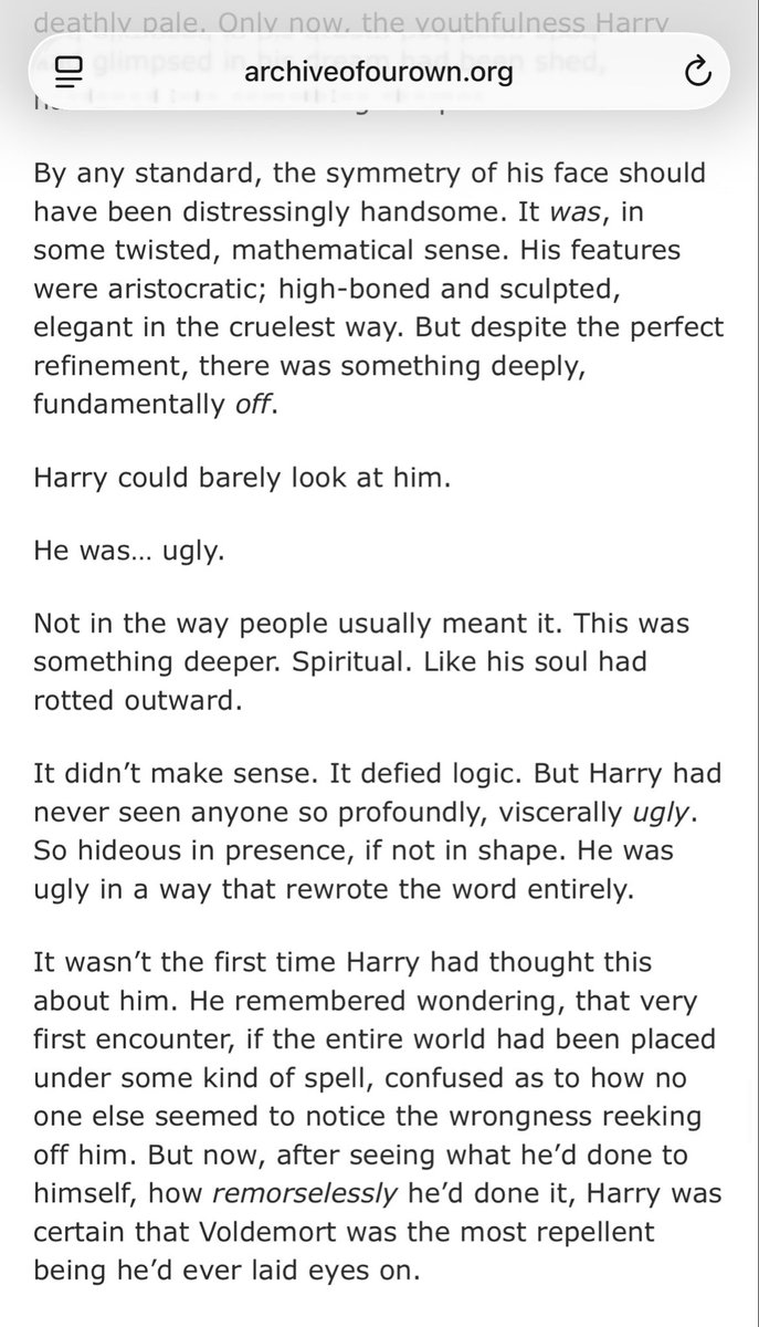 when it’s handsome voldemort but harry still thinks he’s chopped. #ihatemybf final boss