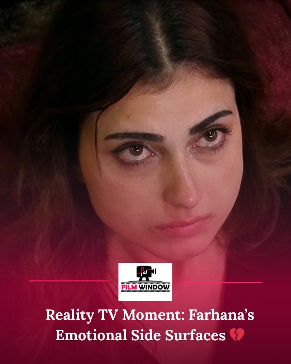 Filmwindow1's tweet image. An emotional moment in the Bigg Boss 17 house as Farhana gets teary-eyed, showing her vulnerable side. Fans are connecting with her heartfelt emotions. 😢
#Farhana #BiggBoss17 #EmotionalMoment #RealityTV #HeartfeltVibes