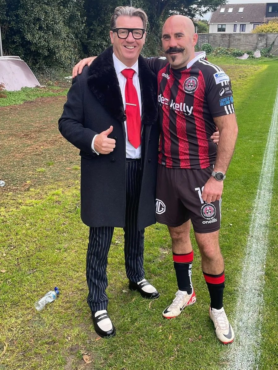 Irishboxingcom's tweet image. A near 24 hours in which Gary “Spike” O Sullivan fought in The National Stadium on The JB Promotions #ANewDawn taking a points win against Mateusz Pawlowski, Spike lined out for Bohemians FC Legends in a charity match against Rovers Legends with former Bohs Gaffer Roddy Collins