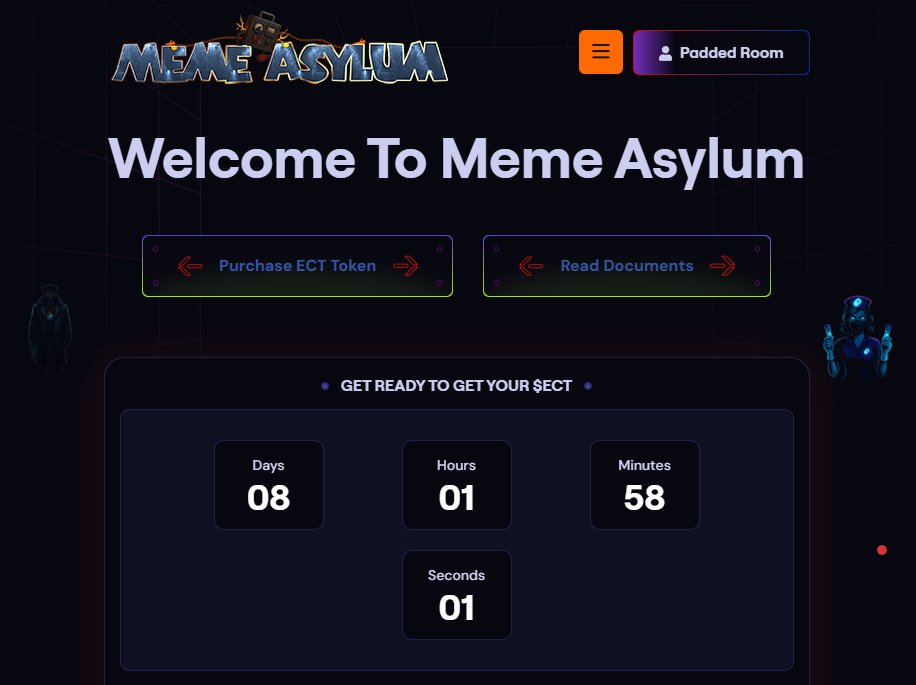 Markets red, minds fried, and Nurse Chaos just restocked the ECT syringes. 💉

Presale in 8 days the only injection that makes bear markets funny again.

🔜memeasylum.com