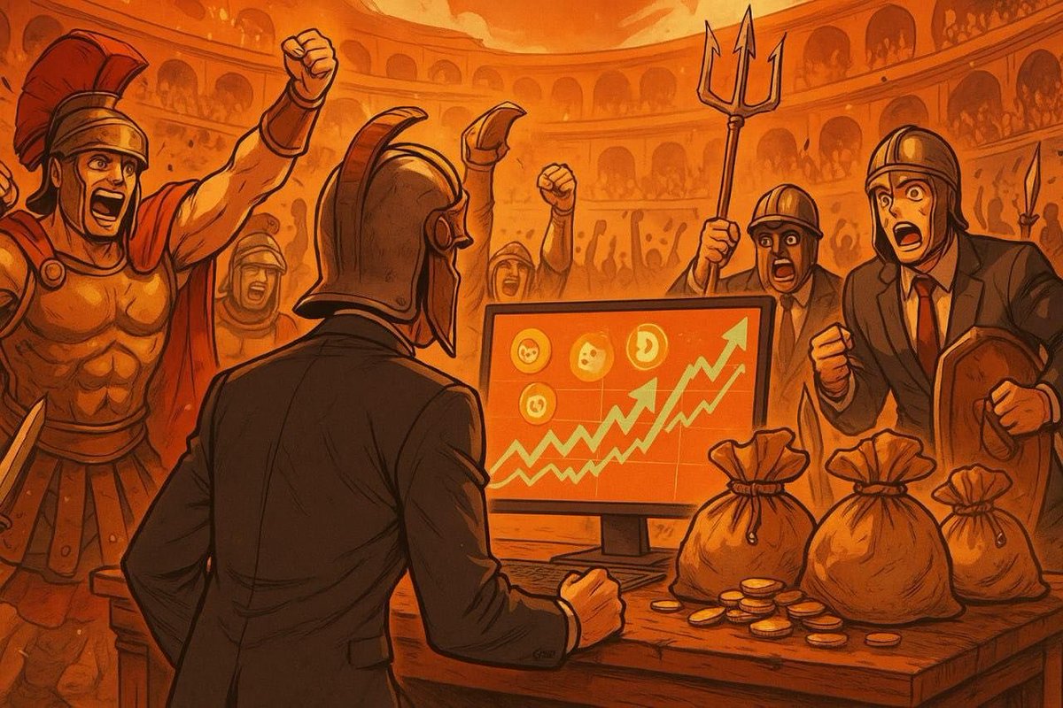 Arena memes will 100% have their day in the sun again and push above all time highs. Your opportunity to have the most gains comes from buying the bottom, which is right now. 

$super
$WOLFI
$ID
$LAMBO
$FINANCE
$MEOW
$EMINI
$COOPS
$CRIME
$BENIS
$GOAT
$GLADIUS

What did I miss?