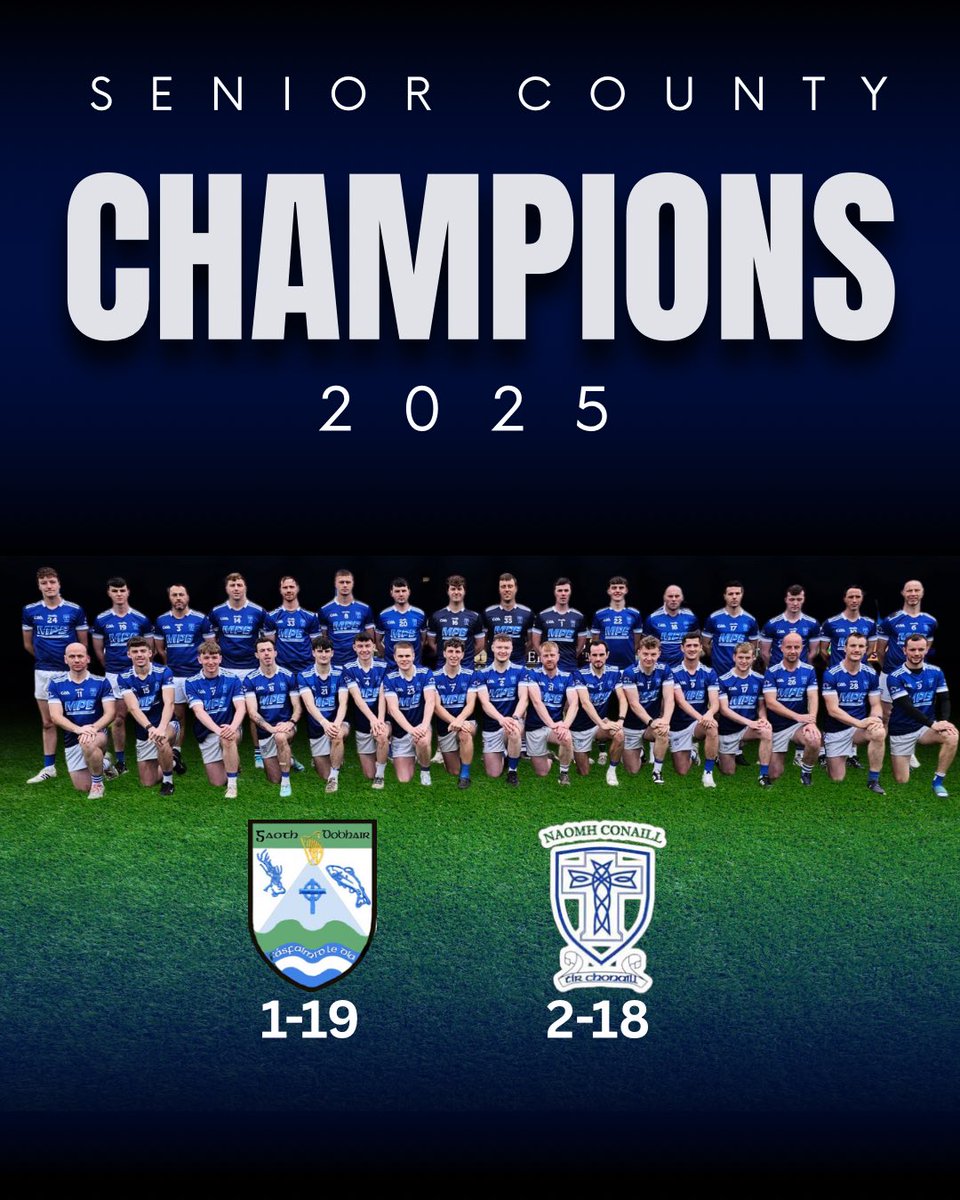 SENIOR COUNTY CHAMPIONS 2025!! 💙🤍