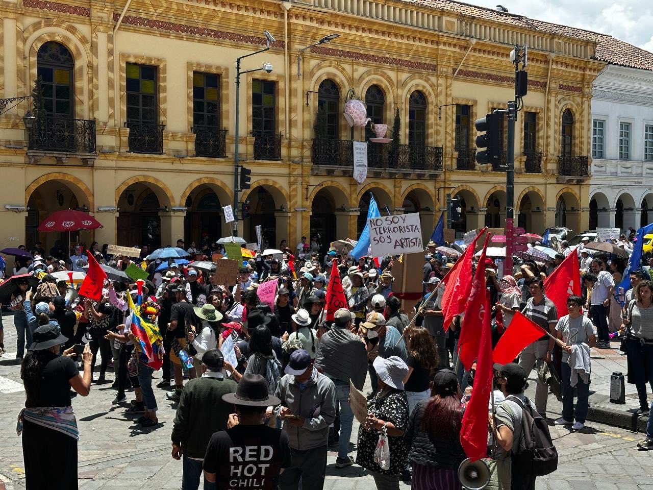 Guayaquil y Cuenca se sumaron a las manifestaciones del Paro Nacional 2025
