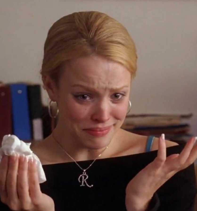 "en serio vas a llorar porque estas estresada?"
yo: