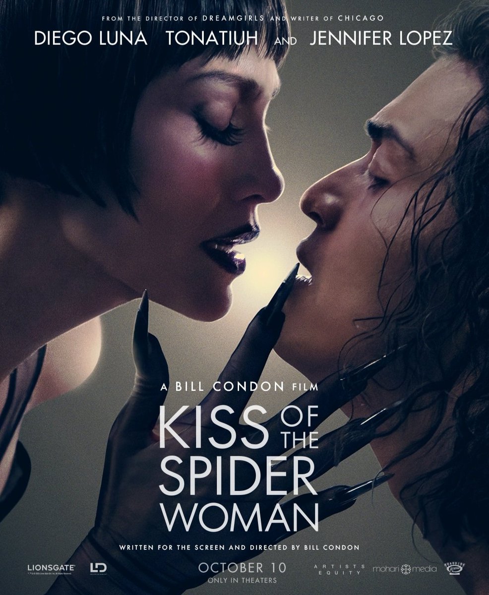 Life44's tweet photo. Kiss Of The Spider Woman
#movies
#KissOfTheSpiderWoman
#Filmfantic
#musical
#drama
#JenniferL https://t.co/h646EUEPrJ