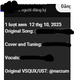 Can someone tell anyone that just entered UTAU fandom that YOU USED THE VBS AND THEN RENDER IT DOENS'T MEAN YOU TUNED IT.
This really make me have a dilemma because I knew there are some people still respect my works. I want to help everyone make their covers, but this...Idk...