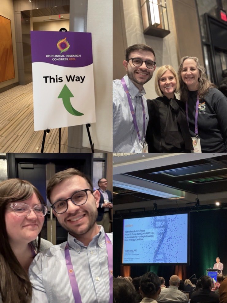 At the <a href="/HuntingtonSG/">HuntingtonStudyGroup</a> meeting in Nashville! It’s exciting to see the new research/therapies coming for people with Huntington disease. Thanks to the patients and families for their strong involvement in the trials and advocacy 👏🏻And I got to see <a href="/FurrStimming/">efurr</a> again 🎉🧠