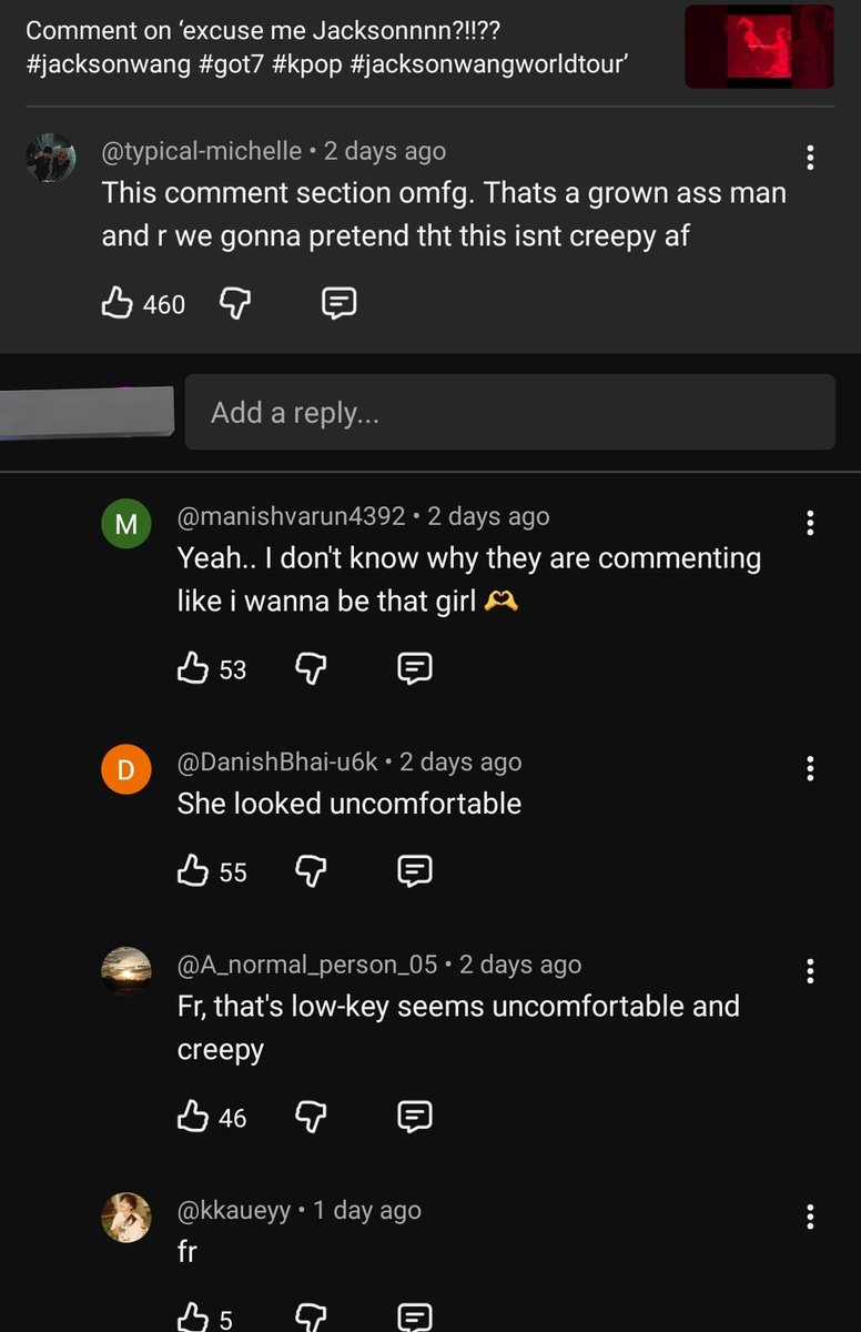 yu_ni852's tweet photo. Comments under this 🙄.  We really can't have anything without kpop fans ruining it for us. 
🔗: https://t.co/cJ7DaHsAmQ https://t.co/ZZuA3WpNdJ