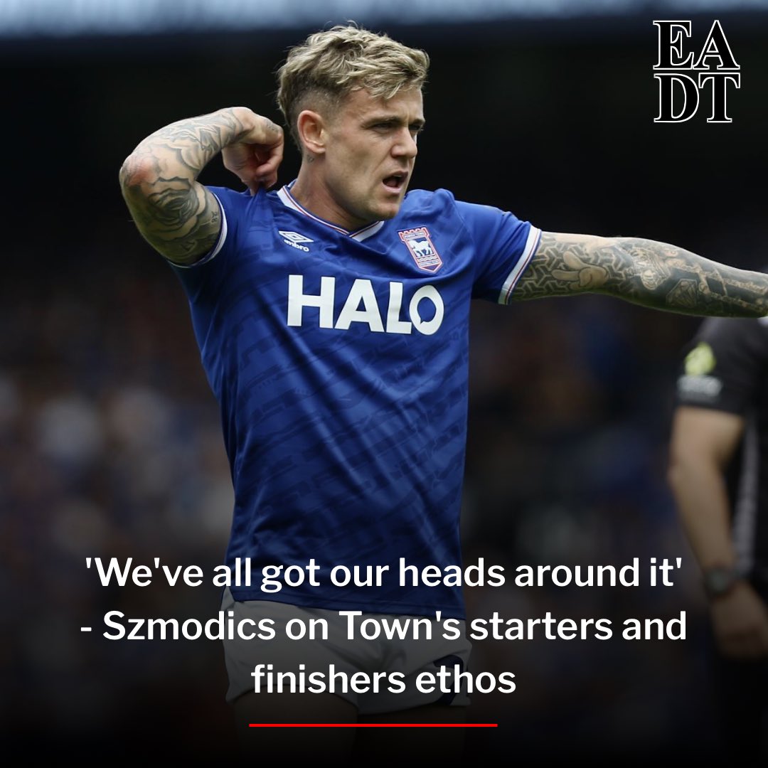 Town don’t have starters and subs, they have starters and finishers - and Sammie Szmodics says everyone is bought in ⬇️

#itfc 

eadt.co.uk/sport/25536815…