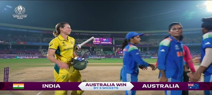 Team India needs serious introspection!

 After a strong start, they lost wickets carelessly at the end, then went easy with the ball despite scoring 330.   Same vs South Africa, took early wickets, then relaxed &amp; took the game too easily.

 #CWC2025 || #INDWvsAUSW || #INDvsAUS
