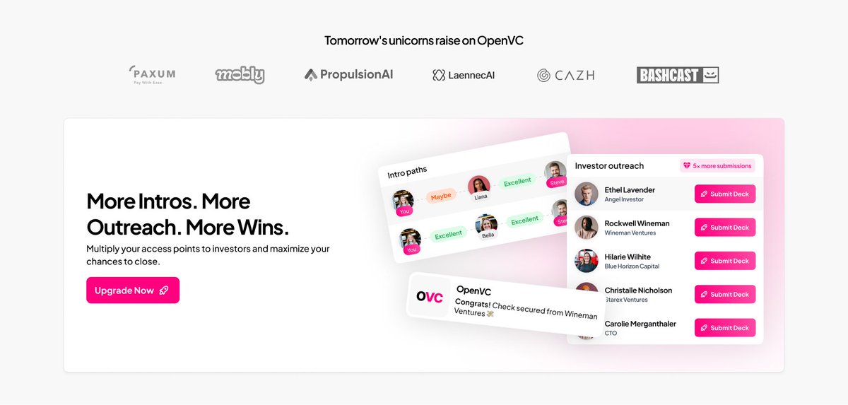 Some of the recent work done for <a href="/OpenVC_/">OpenVC.app</a>