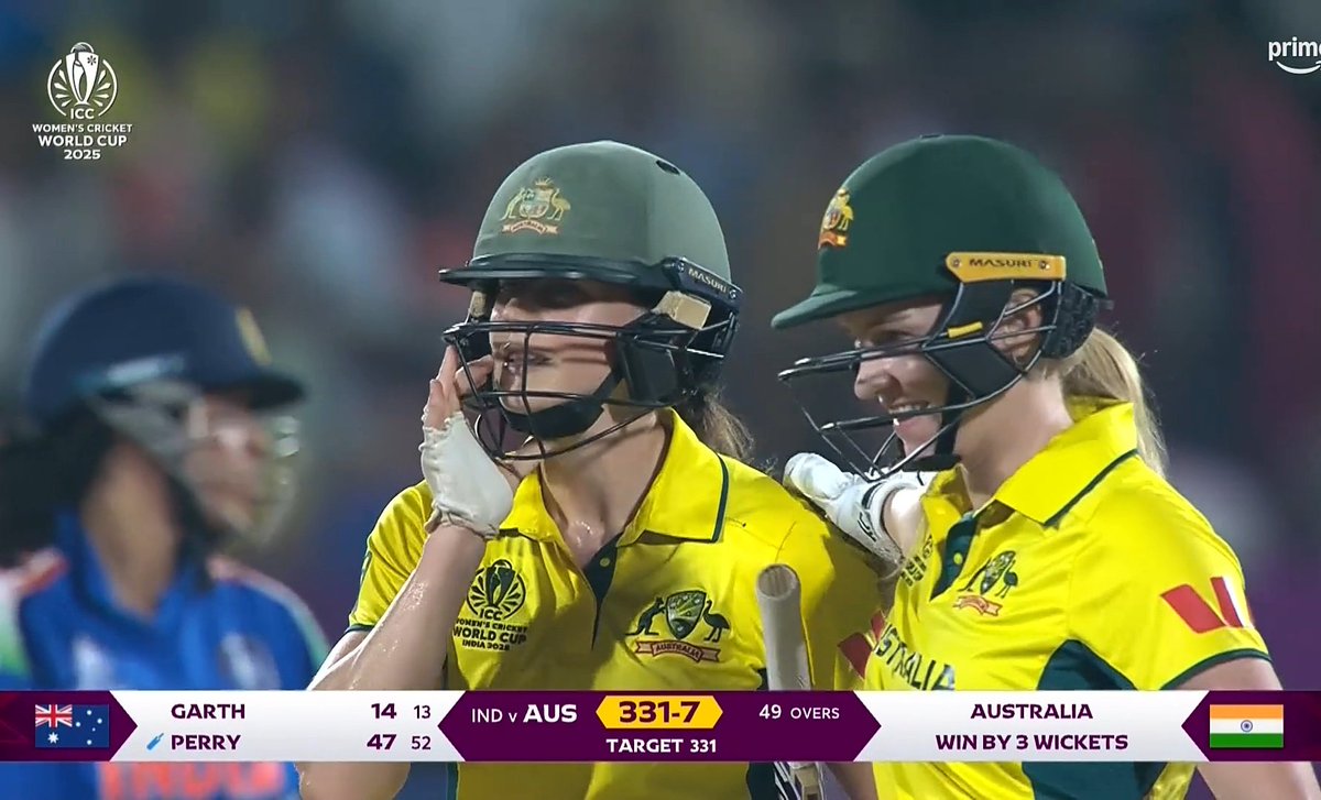TheASCode's tweet image. It’s never really over when Australia’s in the fight 😤💯
Put them in a must-win game — and they turn into absolute monsters 🦘🔥
#INDWvsAUSW #WomensWorldCup2025