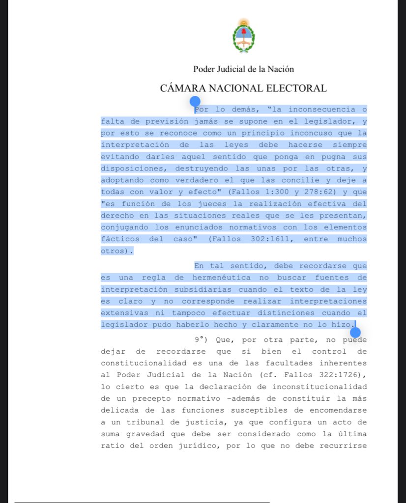 Durísima la Cámara Electoral contra el juez Ramos Padilla, al revocar su fallo y permitir que Santilli encabece la lista en lugar de Karen Reichardt. 

Poco más que le piden que vuelva a la facu.