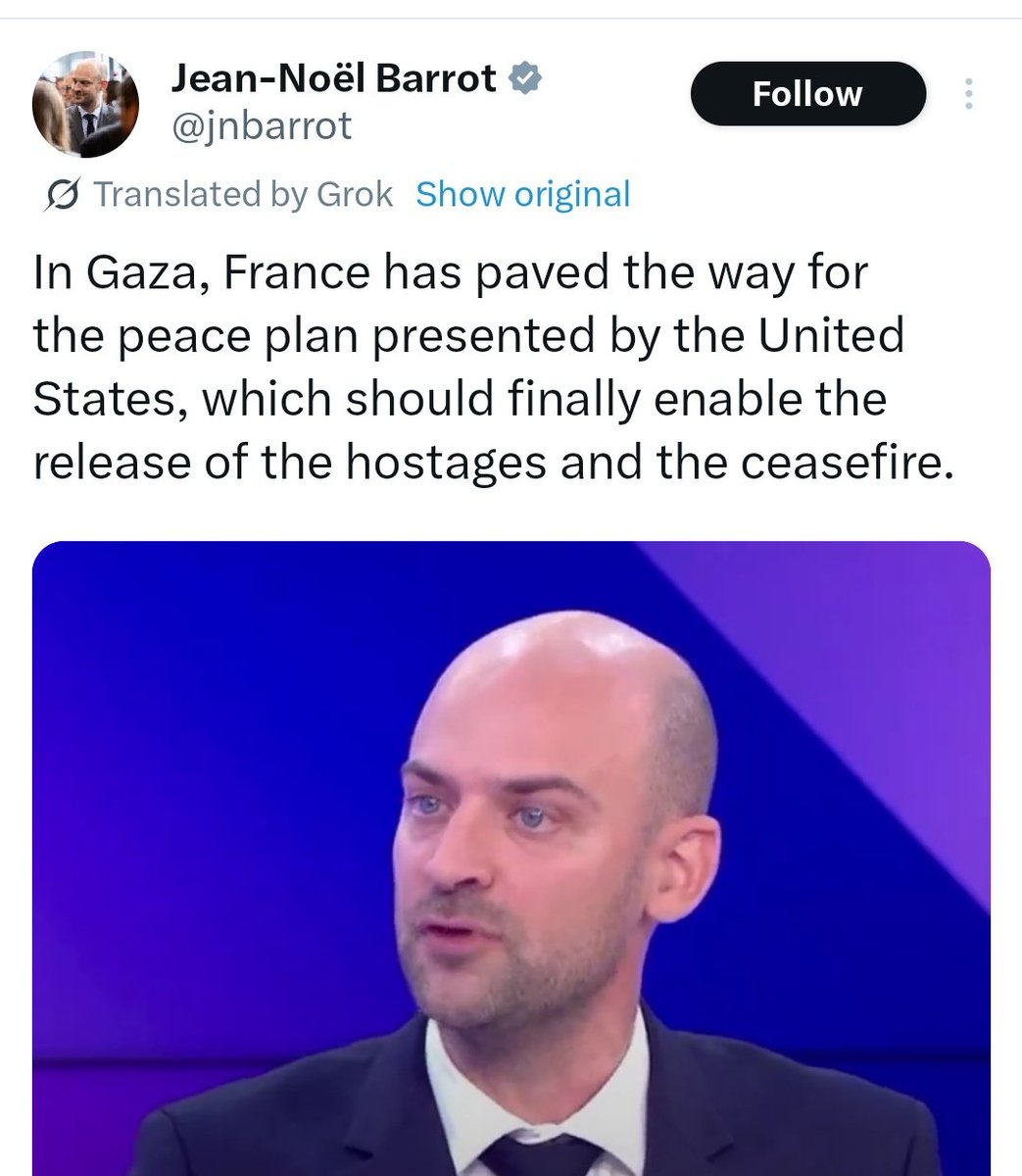 DrEliDavid's tweet image. You can&apos;t make this up: France&apos;s 🇫🇷 Foreign Minister — who did everything to sabotage Trump&apos;s ceasefire plan — claims that &quot;France has paved the way for Trump&apos;s peace plan&quot; 🤡