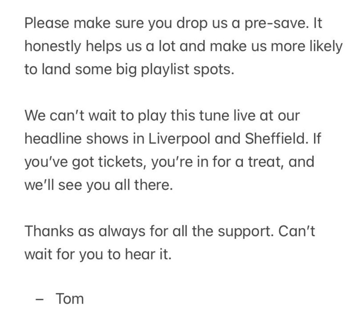 A few words from Tom regarding our upcoming single ‘More Of The Same’. 

Every pre-save matters 💙

Pre-save: singinglight.ffm.to/cruz-moreofthe…
