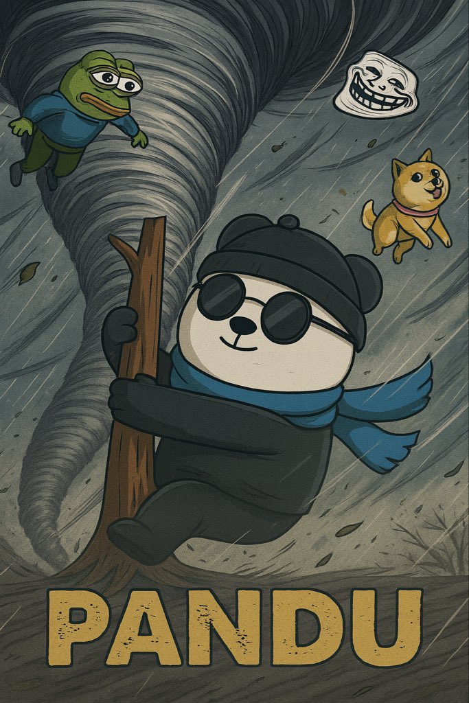 FlexYourMoon's tweet image. $pandu survives any storm ⛈️ #pandu @Pandupandas #panduseason 🐼🩵