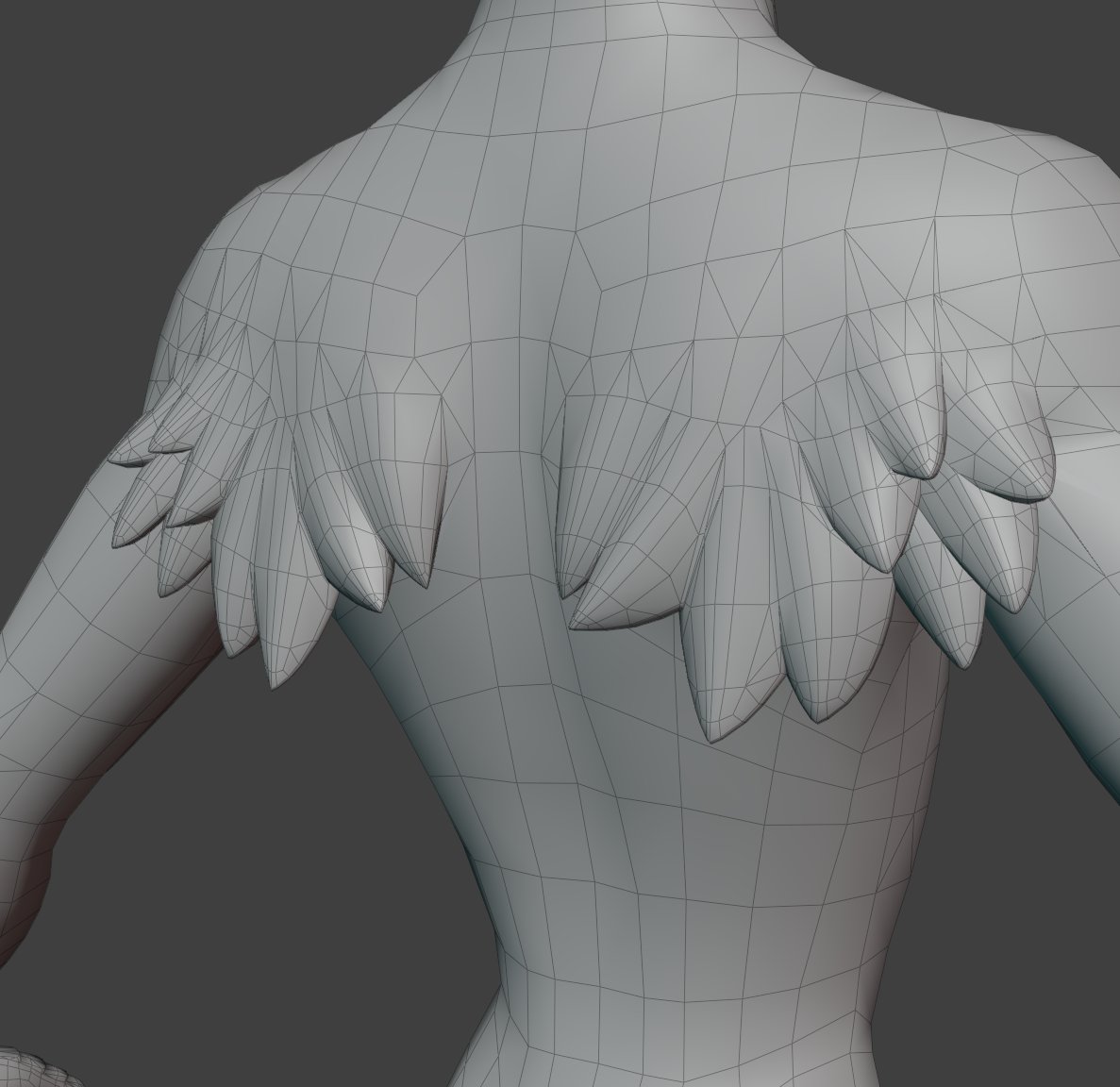 This is so much work, but I abhor having mesh seams all over the place