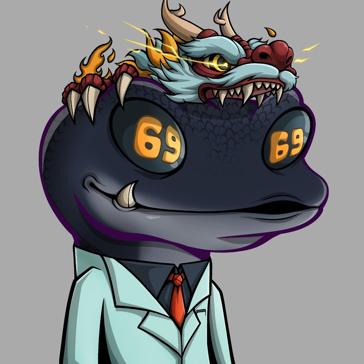 SnekkiesNFT's tweet image. Ssssixty Nine